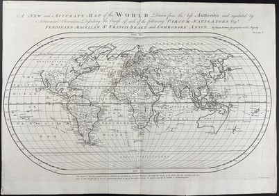 Harris - A New & Accurate Map of the World