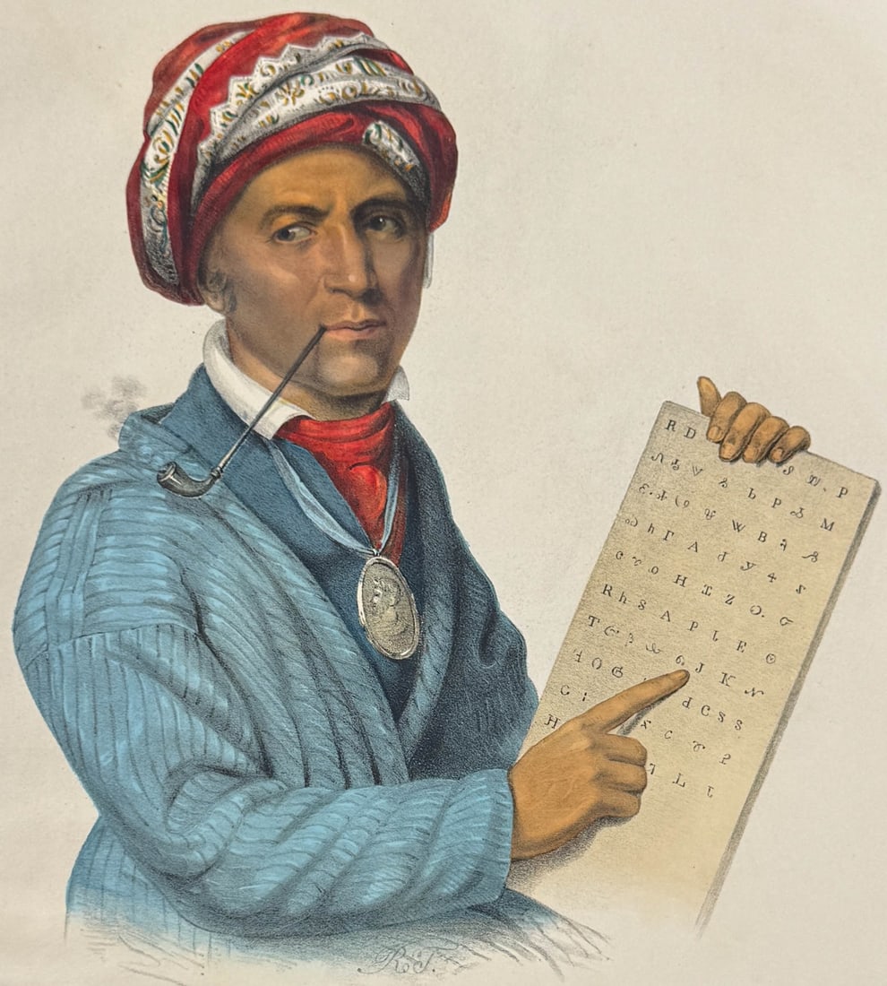 McKenney & Hall, Folio - Se-Quo-Yah (1 of 2)