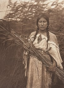 Edward Curtis, Folio - The Rush Gatherer ? Arikara