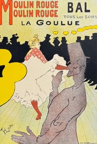 Maitres Affiches by Toulouse-Lautrec - Moulin Rouge, La Goulue