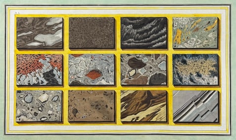 Hamilton & Fabris - Marble and other mixed stones of Vesuvius polished