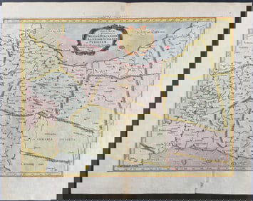 Halma's Ptolemy, pub. 1698 - Map of Iran
