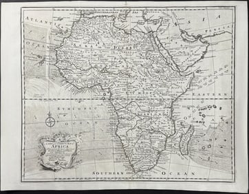 Harris - A New & Correct Map of Africa