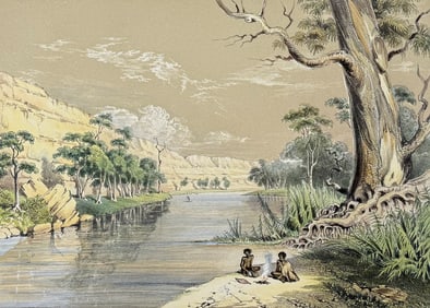 Angas, Australia - The River Murray above Moorundi. 2
