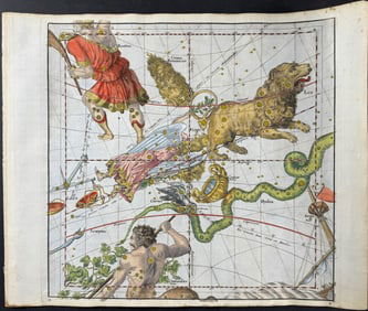 Kohler - Celestial Chart (Leo, Hydra, Bootes, Virgo, Centaurus, Corvus)