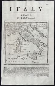 Moll - Map of Italy