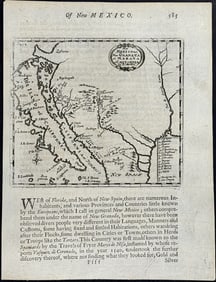 Morden - Map of New Mexico (Western America with California as an Island)