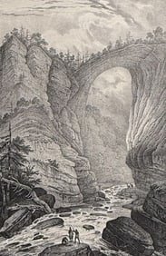 Milbert - View of the Natural Bridge. 53