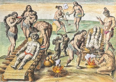 De Bry - Florida - Way of treating the sick
