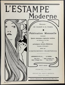 L'Estampe Moderne by Mucha - Portfolio Cover