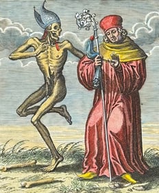 Merian , pub. 1649 - Dance of Death. 67