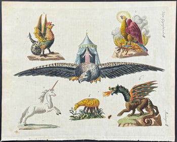 Bertuch - Mythical Animals (Unicorn, Dragon, etc)