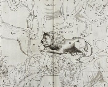 Hevelius - Constellation Chart: Leo Minor