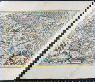 Mercator & Hondius, pub. 1634 - Map of Tartary