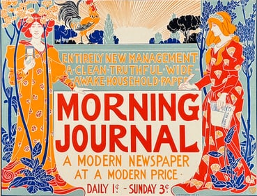 Maitres Affiches by Rhead - Morning Journal