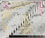 Van Keulen, Rare - Coastal Map of New England (Nantucket to Nova Scotia)
