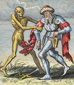 Merian , pub. 1649 - Dance of Death. 79