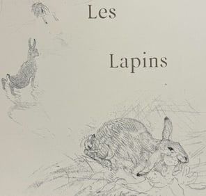 Toulouse-Lautrec & Renard - Rabbit (Les Lapins)