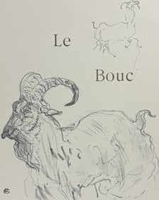 Toulouse-Lautrec & Renard - Goat (Le Bouc)