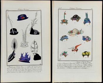 Journal des Dames - 5 Fashion Accessory Pochoirs