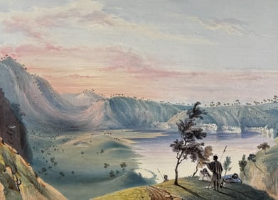 Angas, Australia - Interior of Mount Gambier