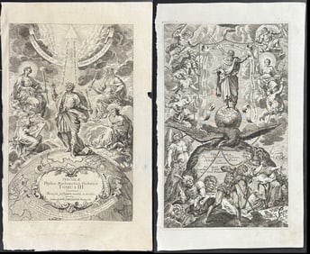 Zahn - Pair of Frontispieces