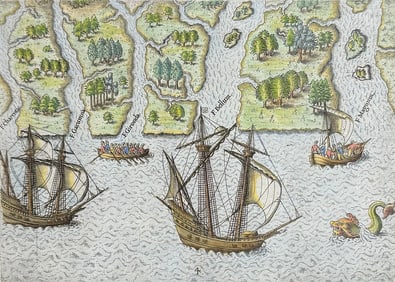 De Bry - Florida - Six other river discovered by the French
