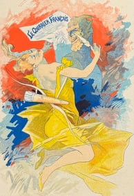 Maitres Affiches by Cheret - Le Courrier Francais