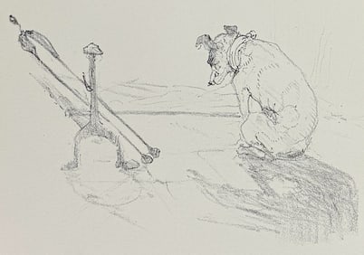 Toulouse-Lautrec & Renard - Dog (Le Chien)