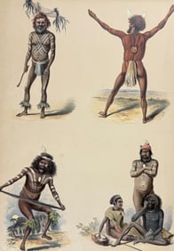 Angas, Australia - Portraits of the Aboriginal Inhabitants