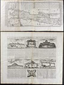 Chatelain - 3 Maps of India & Java