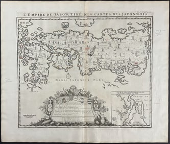 Chatelain - Map of Japan