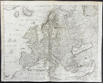 Heylyn, pub. 1667 - Map of Europe