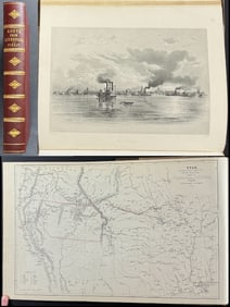 Piercy & Linforth's Route From Liverpool to Great Salt Lake Valley - Volume with 30 Engraved Plates