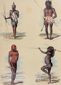 Angas, Australia - Portraits of the Aboriginal Inhabitants