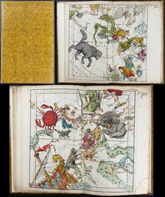 Weigel & Kohler after Pardies - Volume with 6 Celestial Engravings