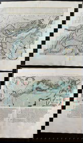 Blaeu - Pair of Maps of the Netherlands