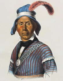 McKenney & Hall, Folio - Yaha-Hajo, A Seminole Chief