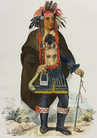 McKenney & Hall, Folio - Okee-Makee-Quid, A Chippeway Chief