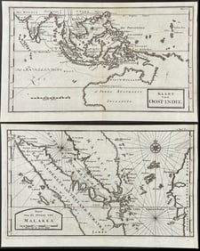 Dampier - Pair of Maps of East Indies Islands
