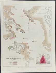 Beechey - Geological Plan of the Port of San Francisco, California