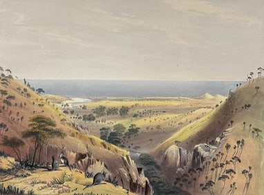 Angas, Australia - Currakalinga, looking over St. Vincents Gulf (Kangaroos)