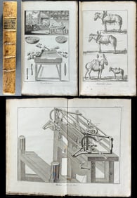 Diderot's Encyclopedie ou Dictionnaire - Volume 2 with 191 Engravings