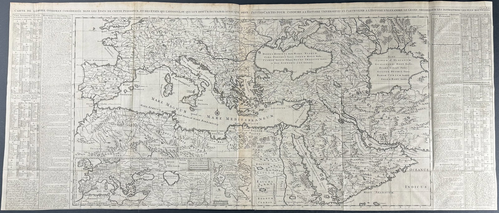 Chatelain - Map of the Meditteranean with Southern Europe and Northern Africa (1 of 2)