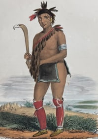Lewis - Nabu-Naa-Kee-Shick or The One Side of the Sky, A Chippewa Chief