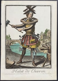 Larmessin - Charron or Wheelwright Costume - Habit de Charron