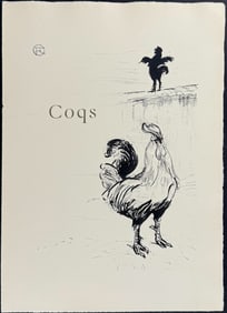 Toulouse-Lautrec & Renard - Chicken or Rooster (Coqs)