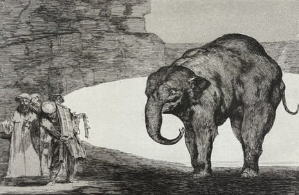 Goya, Folio - Otras Leyes por el Pueblo (Animal Folly or Other Laws of the People)