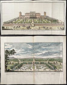 Volckamer - Pair of Garden Engravings