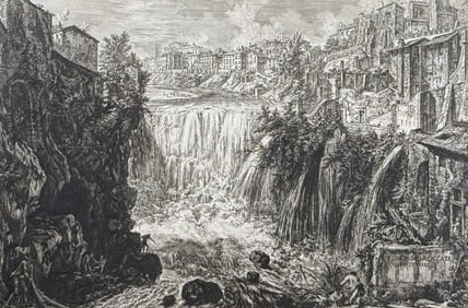Piranesi - View of the Grand Cascade at Tivoli